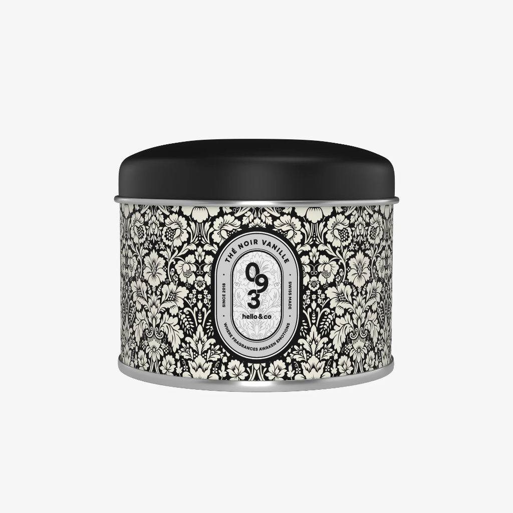 Thé Noir Vanille - Bougie Parfumée