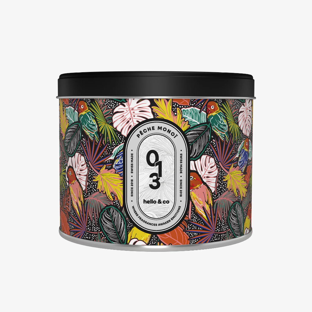 Pêche Monoï - Bougie Parfumée 