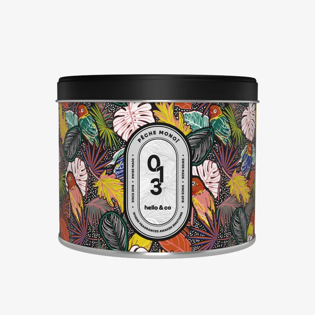 Pêche Monoï - Bougie Parfumée 