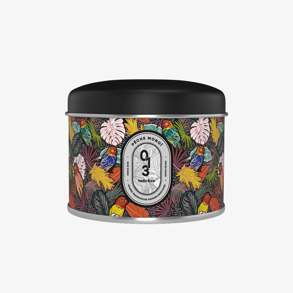 Pêche Monoï - Bougie Parfumée 