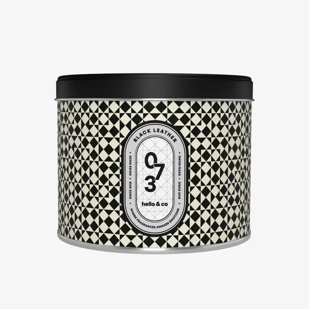 Black Leather - Bougie Parfumée  