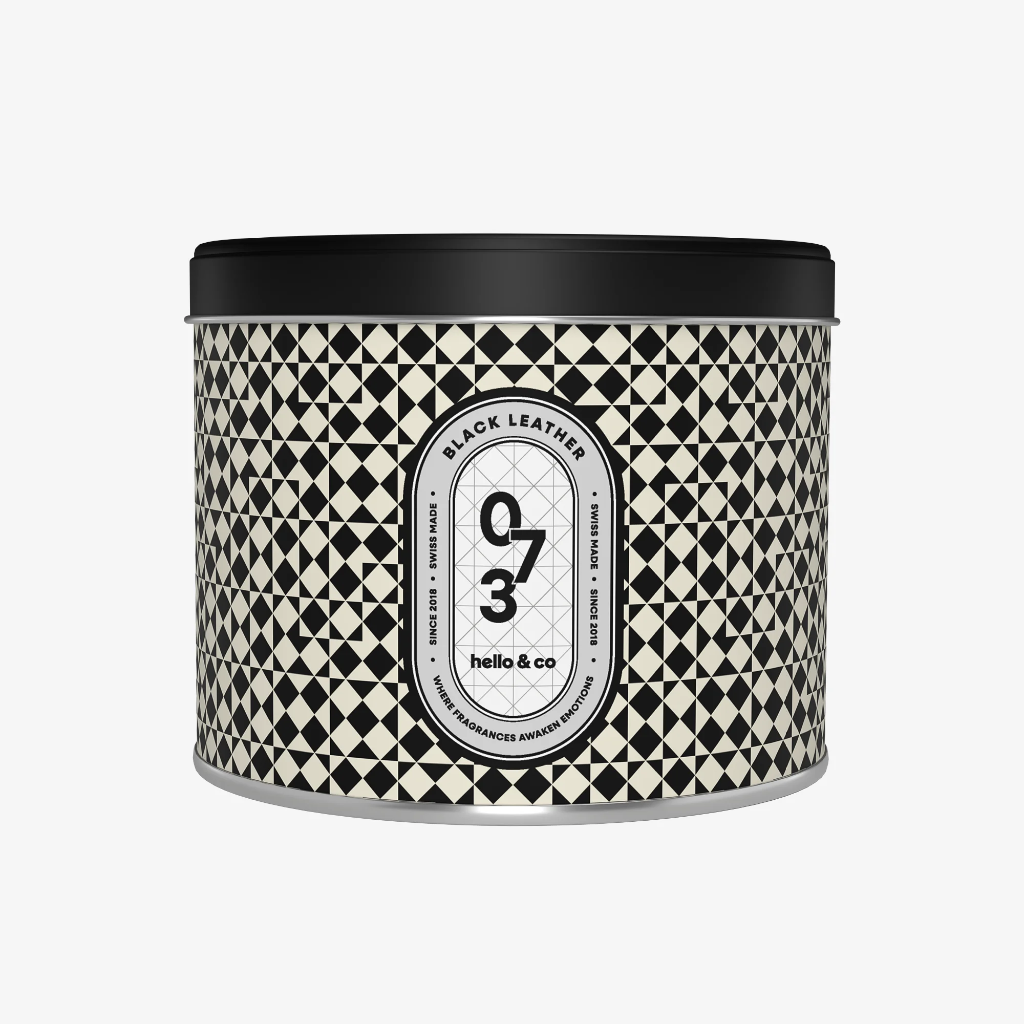 Black Leather - Bougie Parfumée  