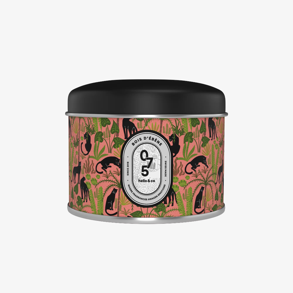 Bois d'Ébène - Bougie Parfumée   